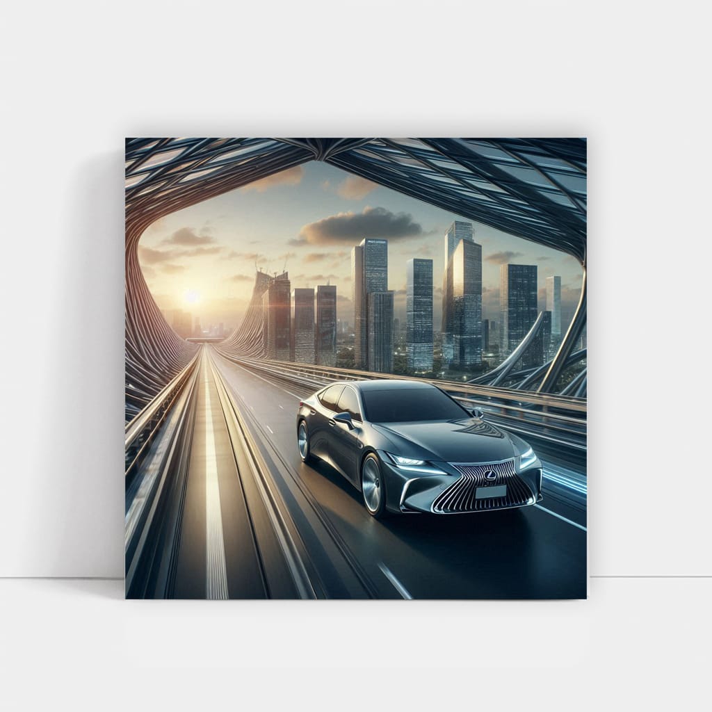 Lexus Es Brid Wall Art