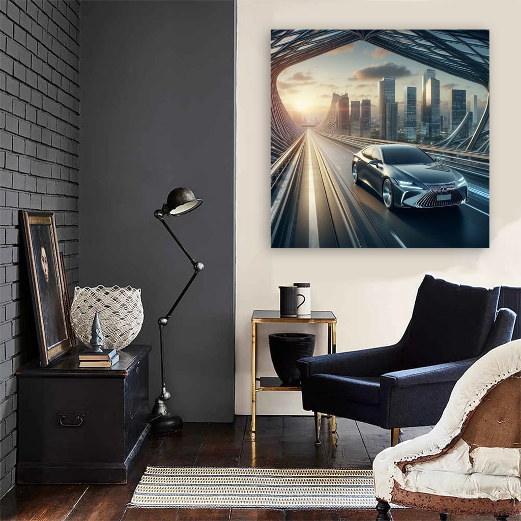 Lexus Es Brid Wall Art