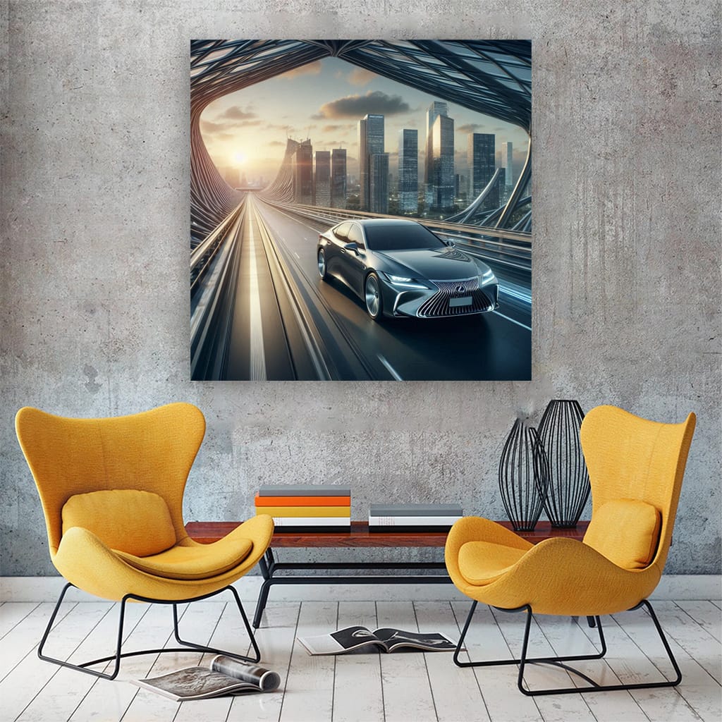 Lexus Es Brid Wall Art