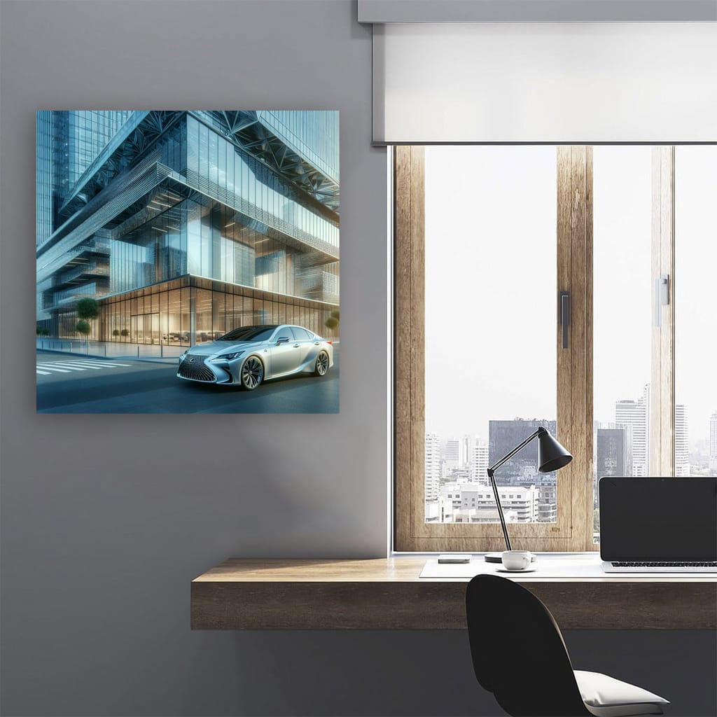 Lexus Es Buildi Wall Art