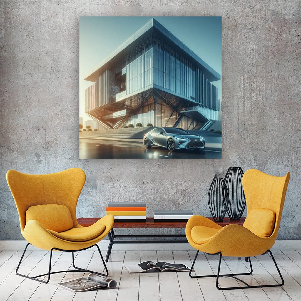 Lexus Es Building Wall Art