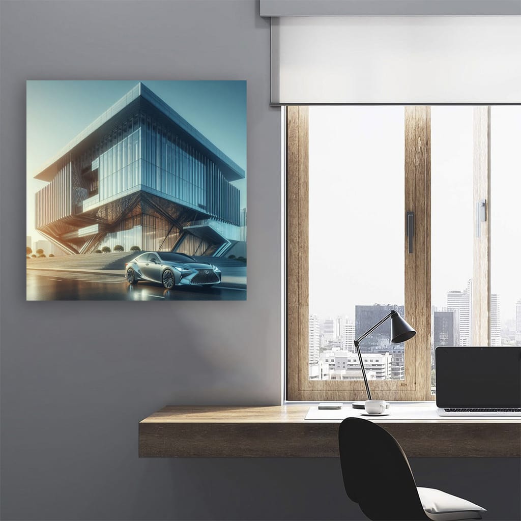 Lexus Es Building Wall Art