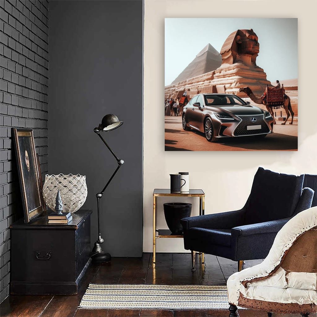 Lexus Es Egypt Wall Art