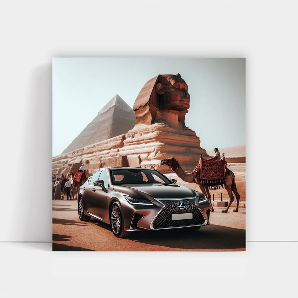 Lexus Es Egypt Wall Art