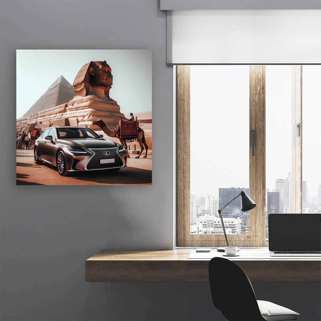 Lexus Es Egypt Wall Art