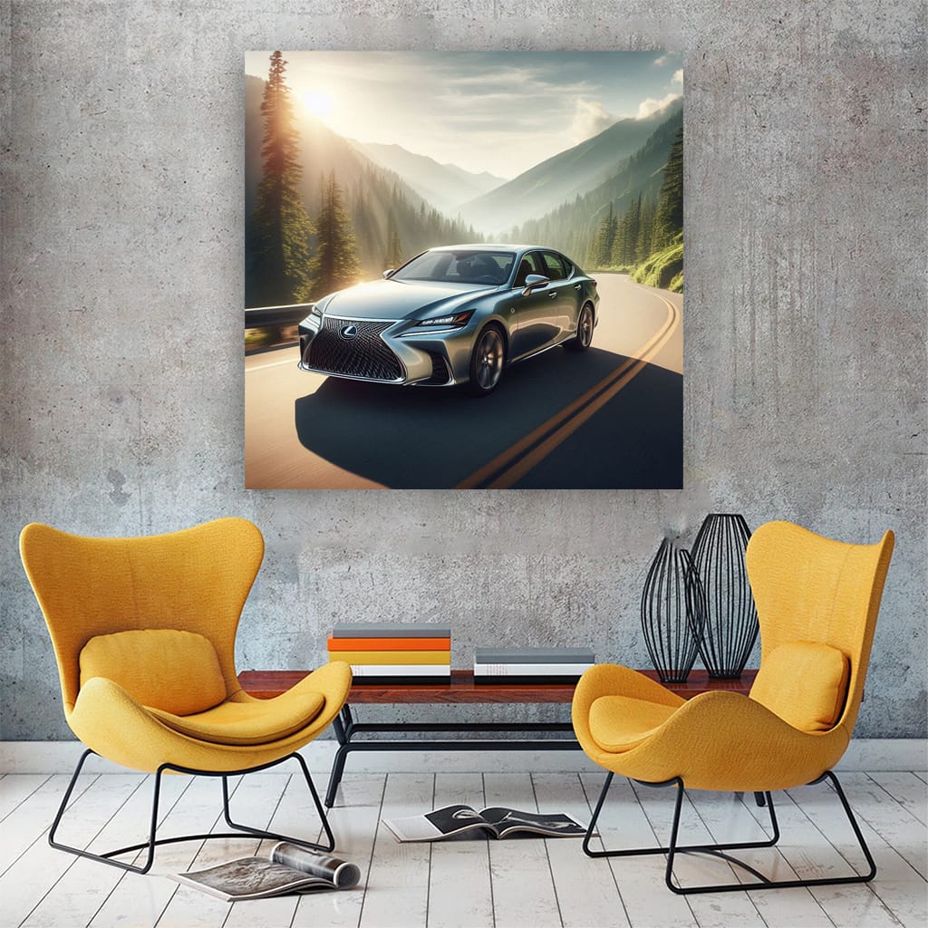 Lexus GS Road - Dynamic Elegance in Motion