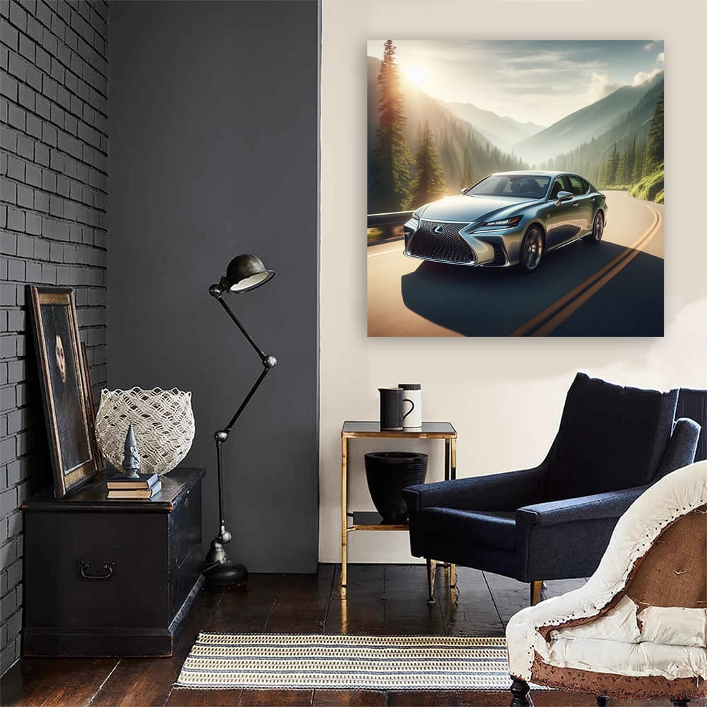 Lexus GS Road - Dynamic Elegance in Motion