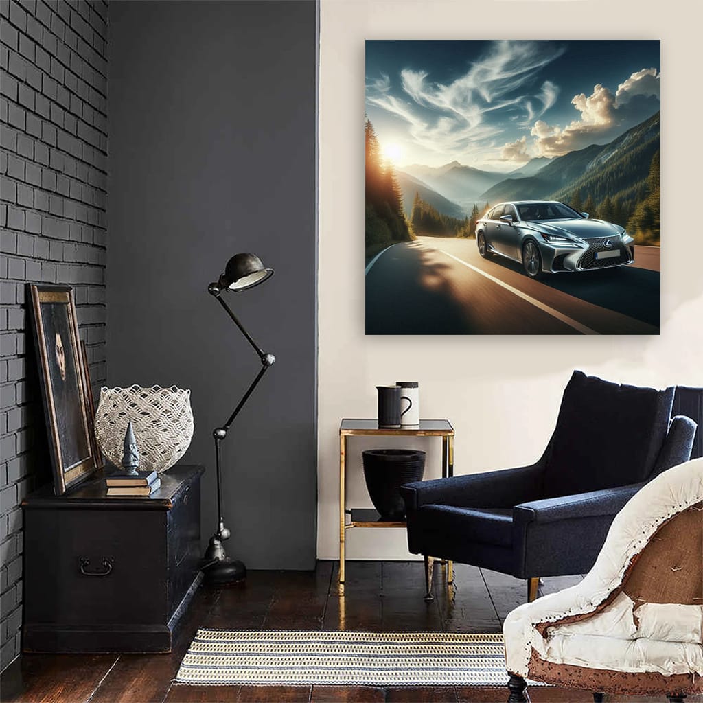 Lexus Gs Road Wall Art