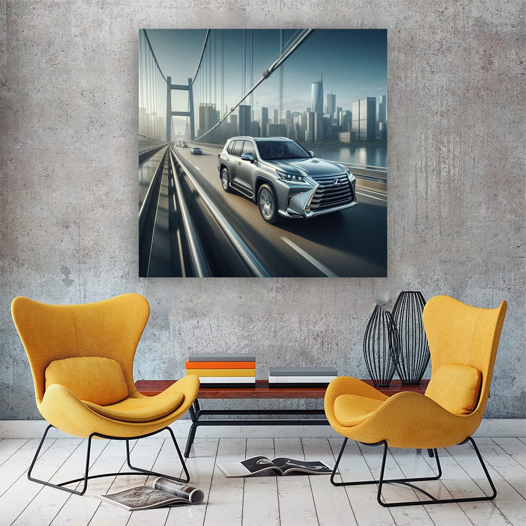 Lexus Gx Brid Wall Art