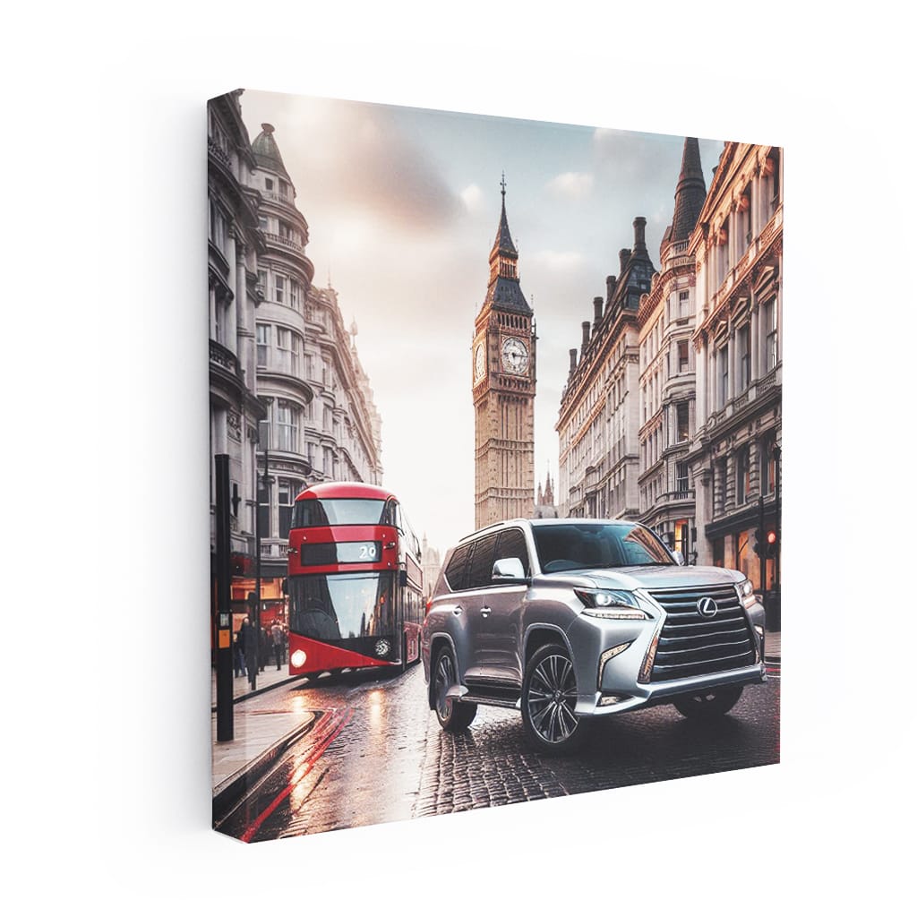 Lexus Gx Lond Wall Art