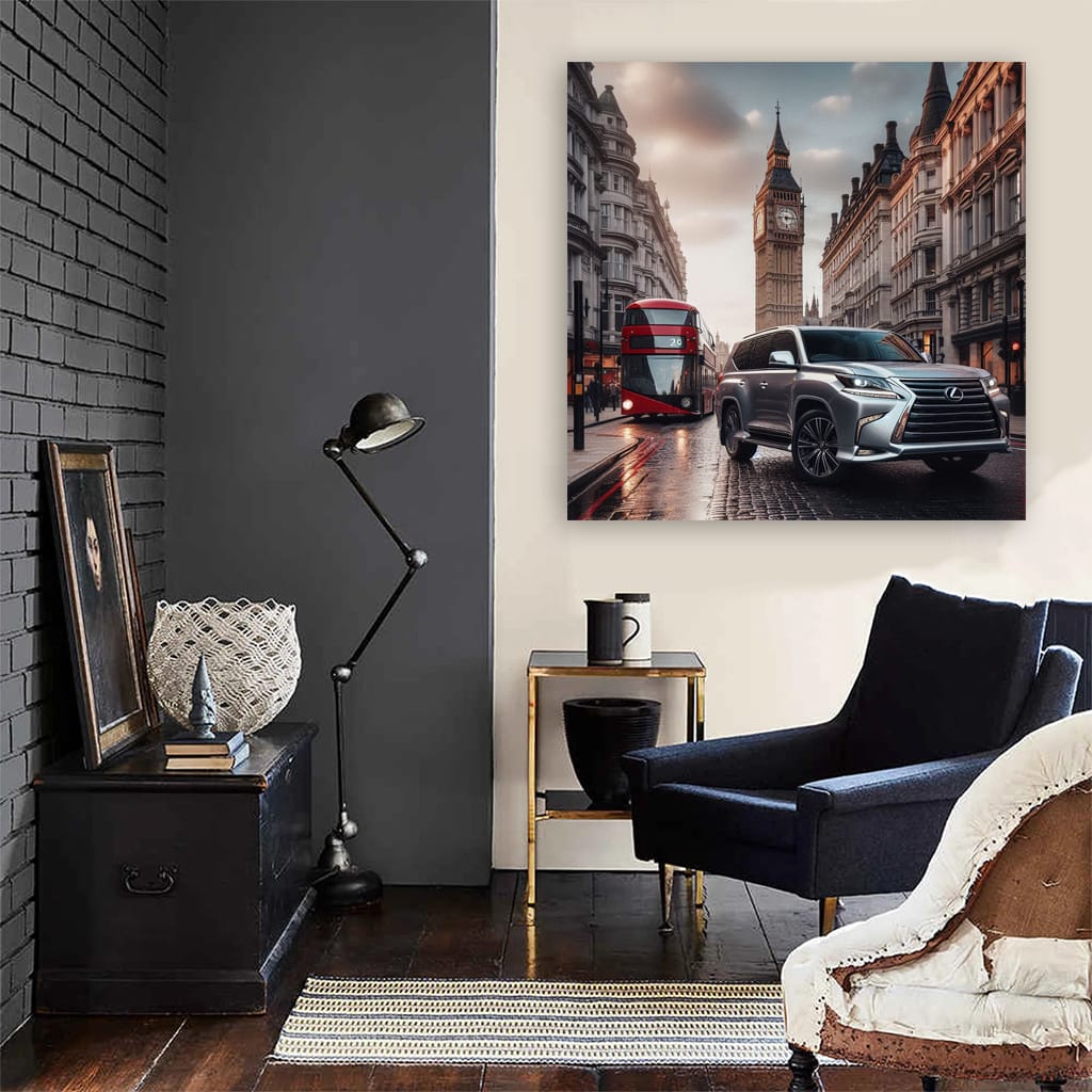 Lexus Gx Lond Wall Art