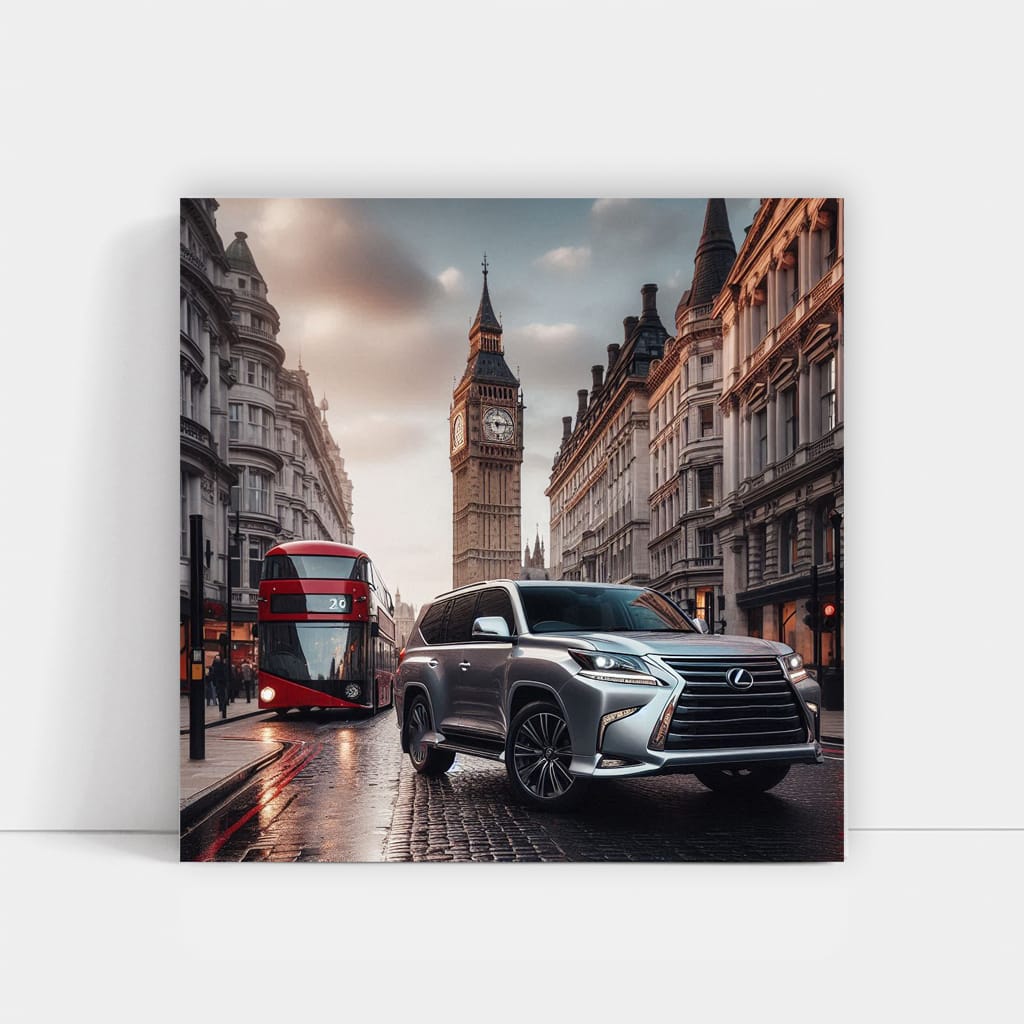 Lexus Gx Lond Wall Art