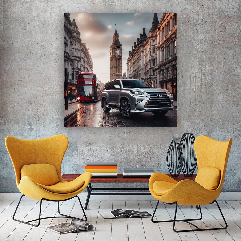 Lexus Gx Lond Wall Art