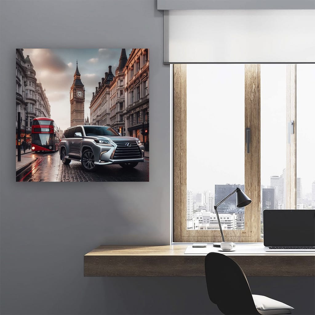 Lexus Gx Lond Wall Art