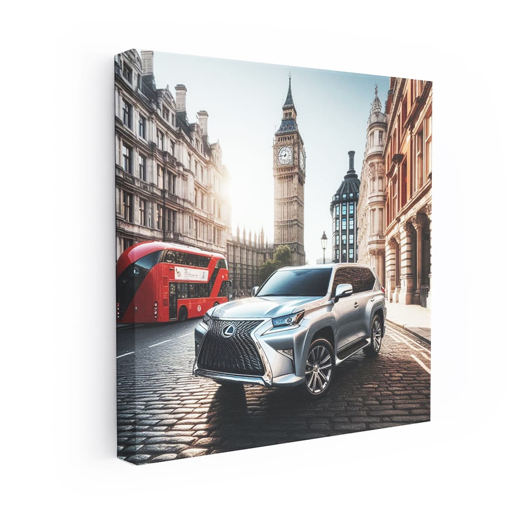 Lexus Gx London Wall Art