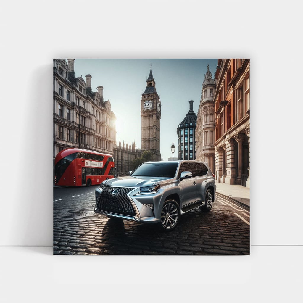 Lexus Gx London Wall Art