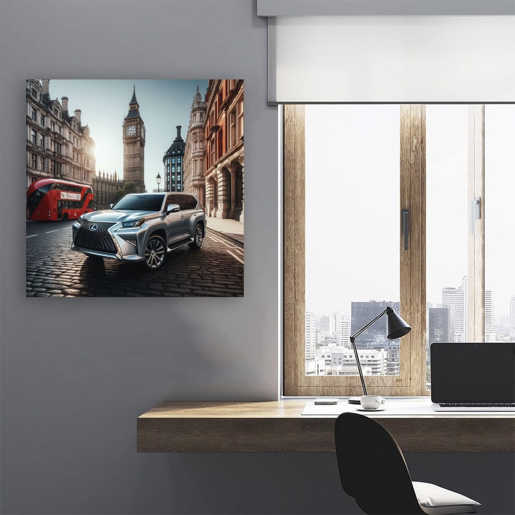 Lexus Gx London Wall Art