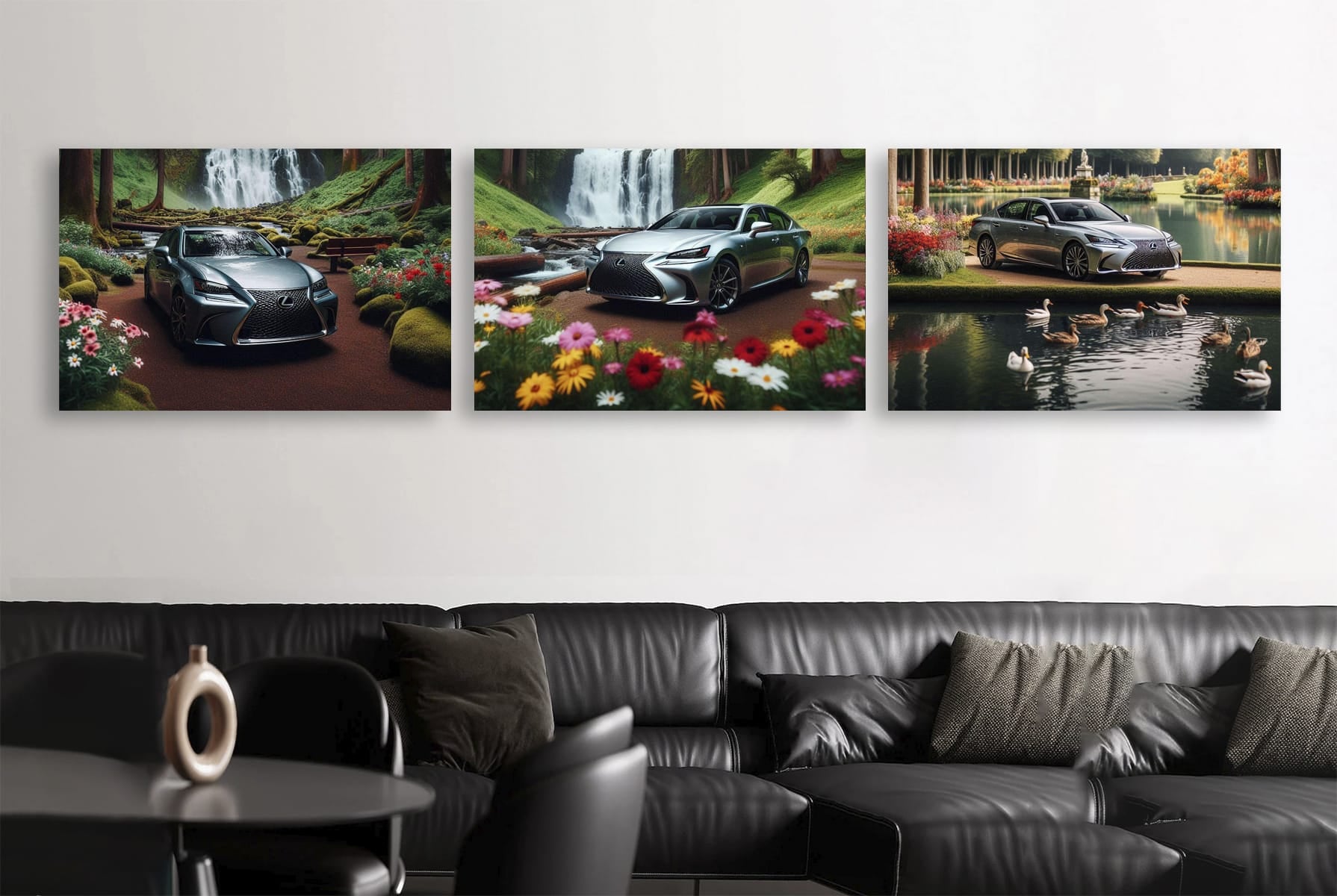 Lexus Lake Set of 3