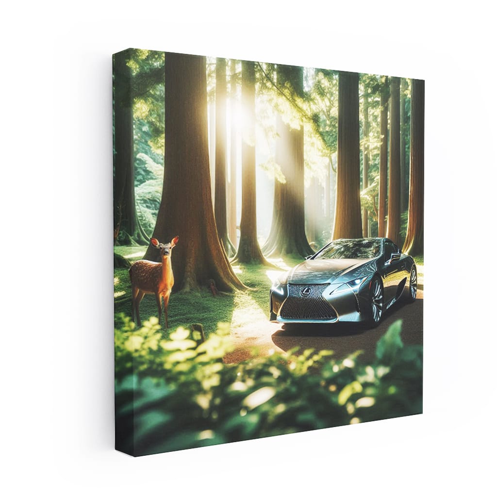 Lexus Lc Fore Wall Art