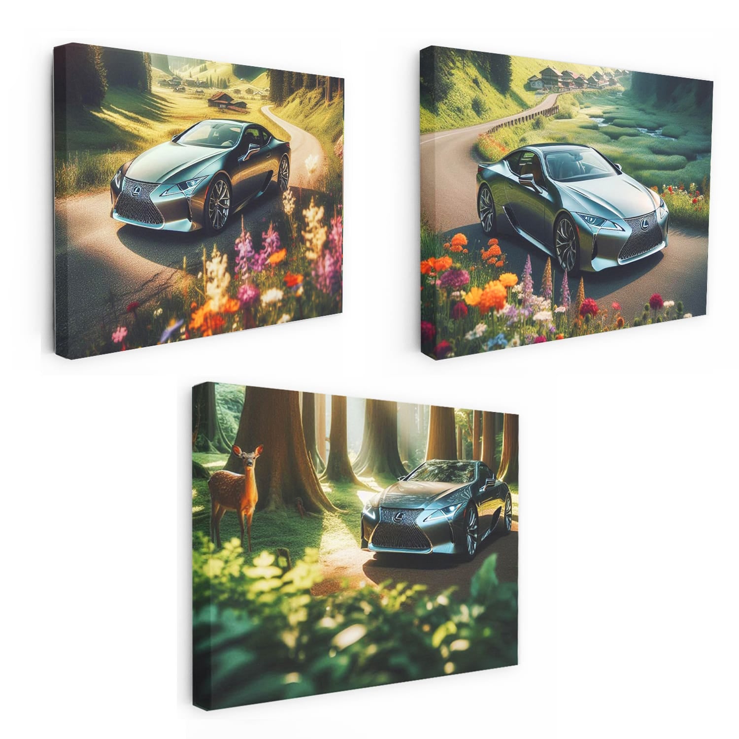 Lexus Lc Nature Set of 3