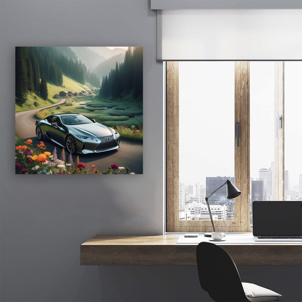 Lexus Lc Vall Wall Art