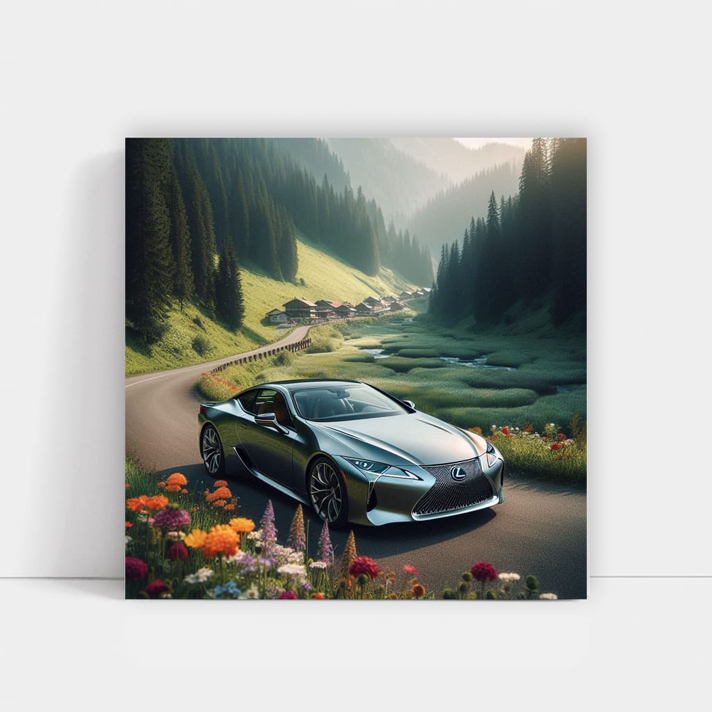 Lexus Lc Vall Wall Art