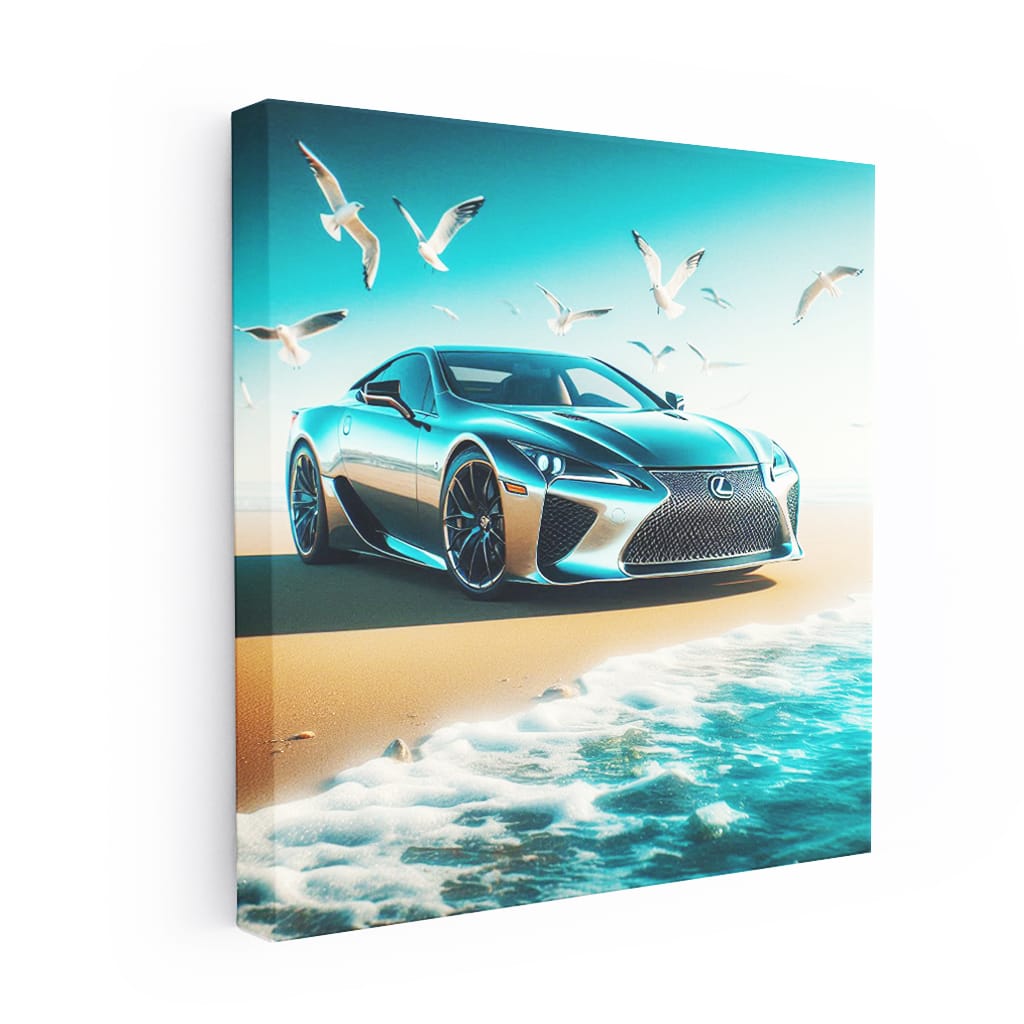 Lexus Lfa On Bea Wall Art