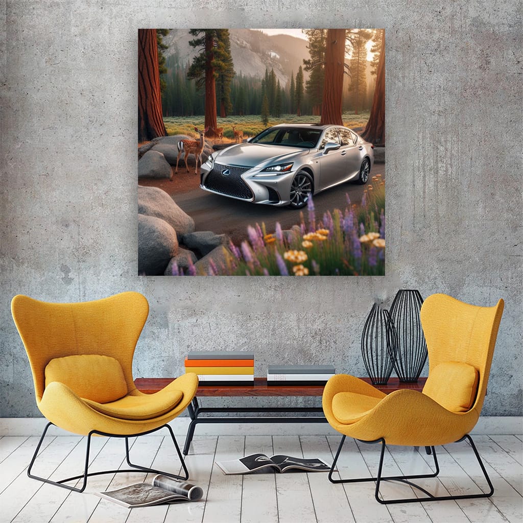 Lexus Ls National Park Wall Art