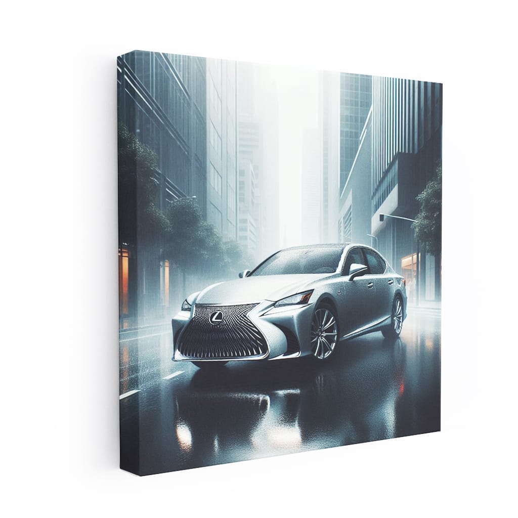 Lexus Ls Overcast Weath Wall Art