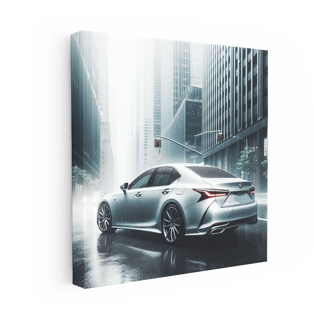 Lexus Ls Overcast Weather Wall Art