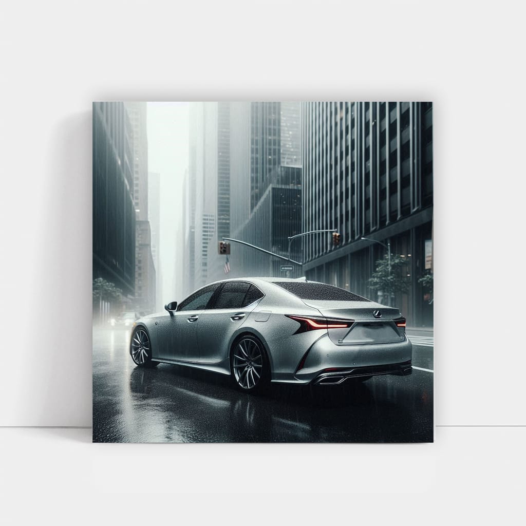 Lexus Ls Overcast Weather Wall Art