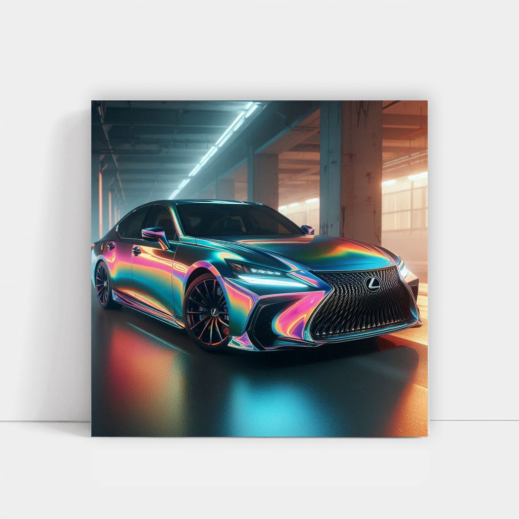 Lexus Ls Paint Wall Art