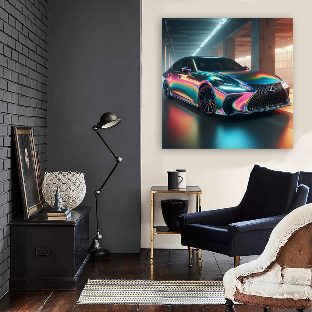 Lexus Ls Paint Wall Art