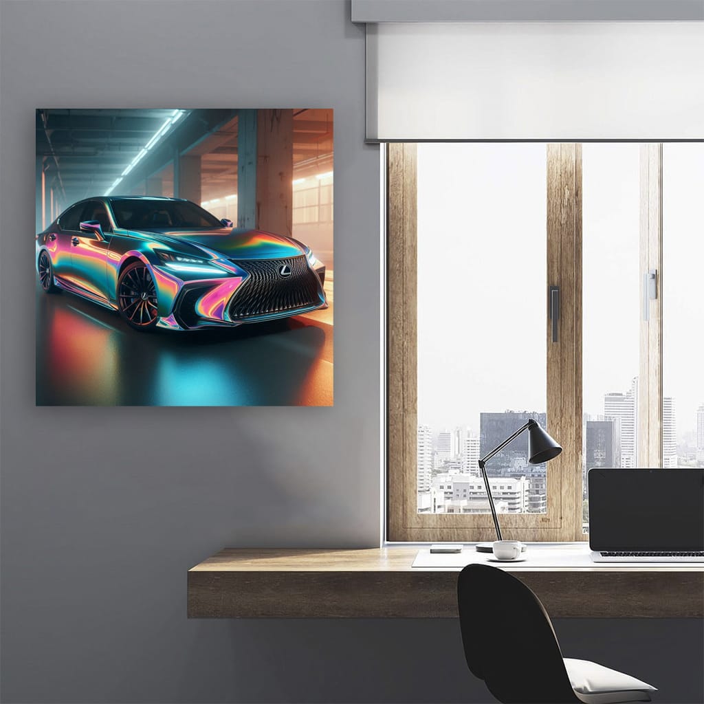 Lexus Ls Paint Wall Art