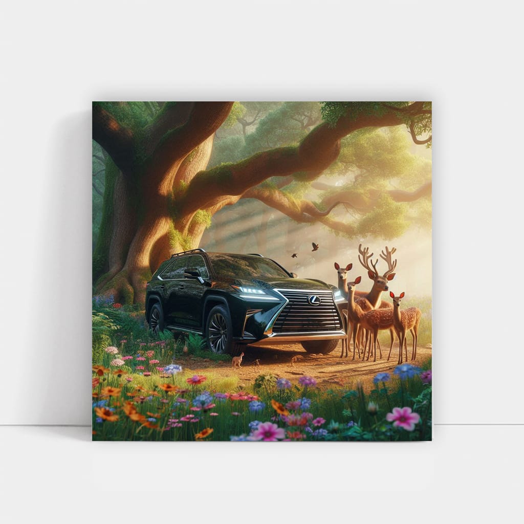 Lexus LX in Forest - Rugged Elegance on Every Terrain