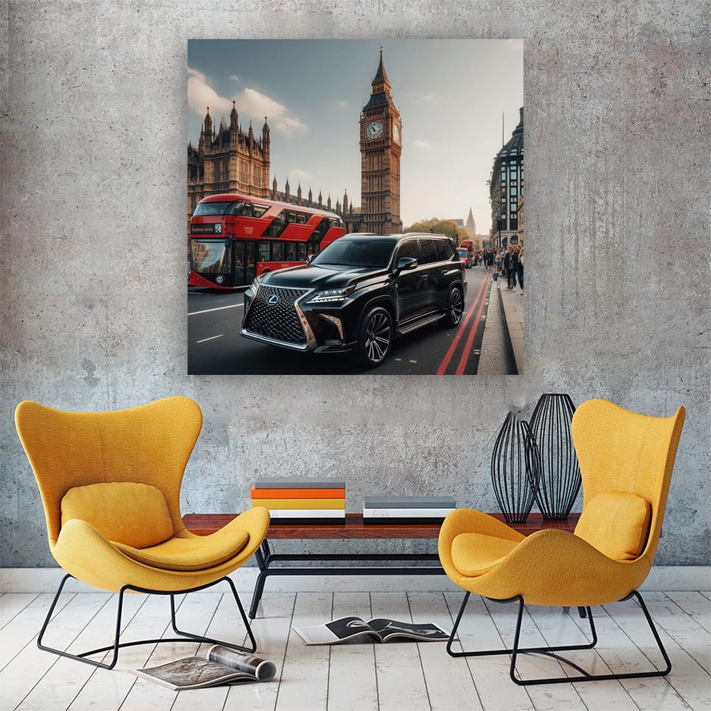 Lexus Lx Lond Wall Art