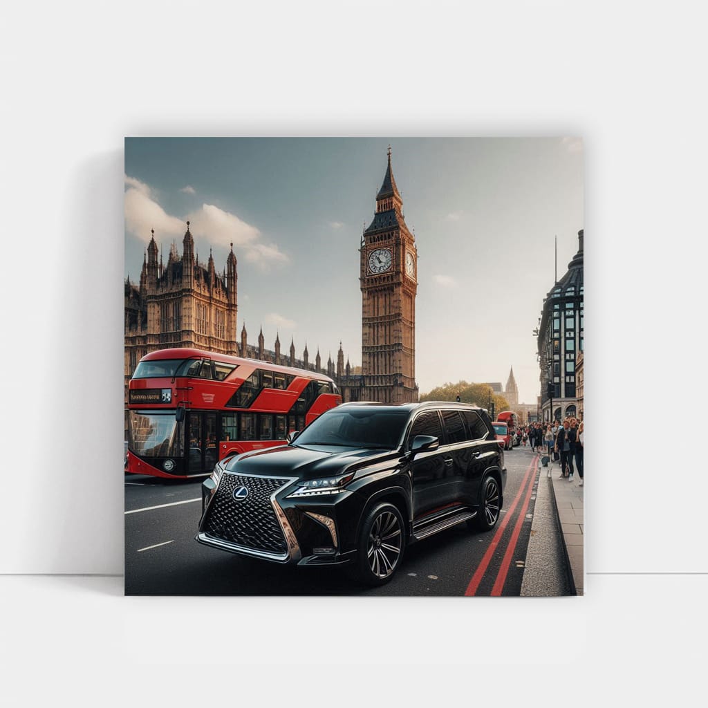 Lexus Lx Lond Wall Art