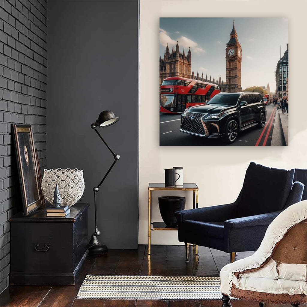 Lexus Lx Lond Wall Art