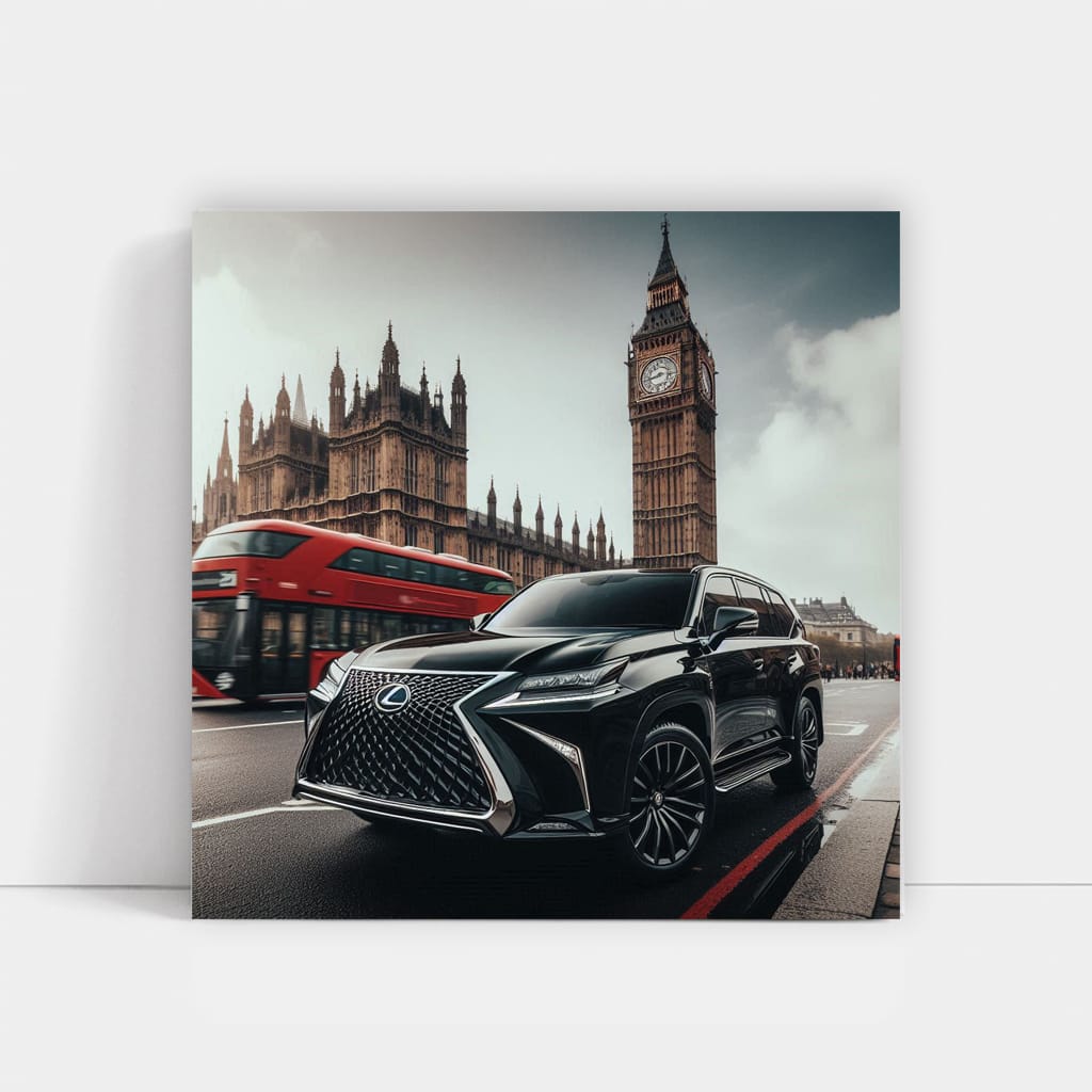 Lexus Lx London Wall Art