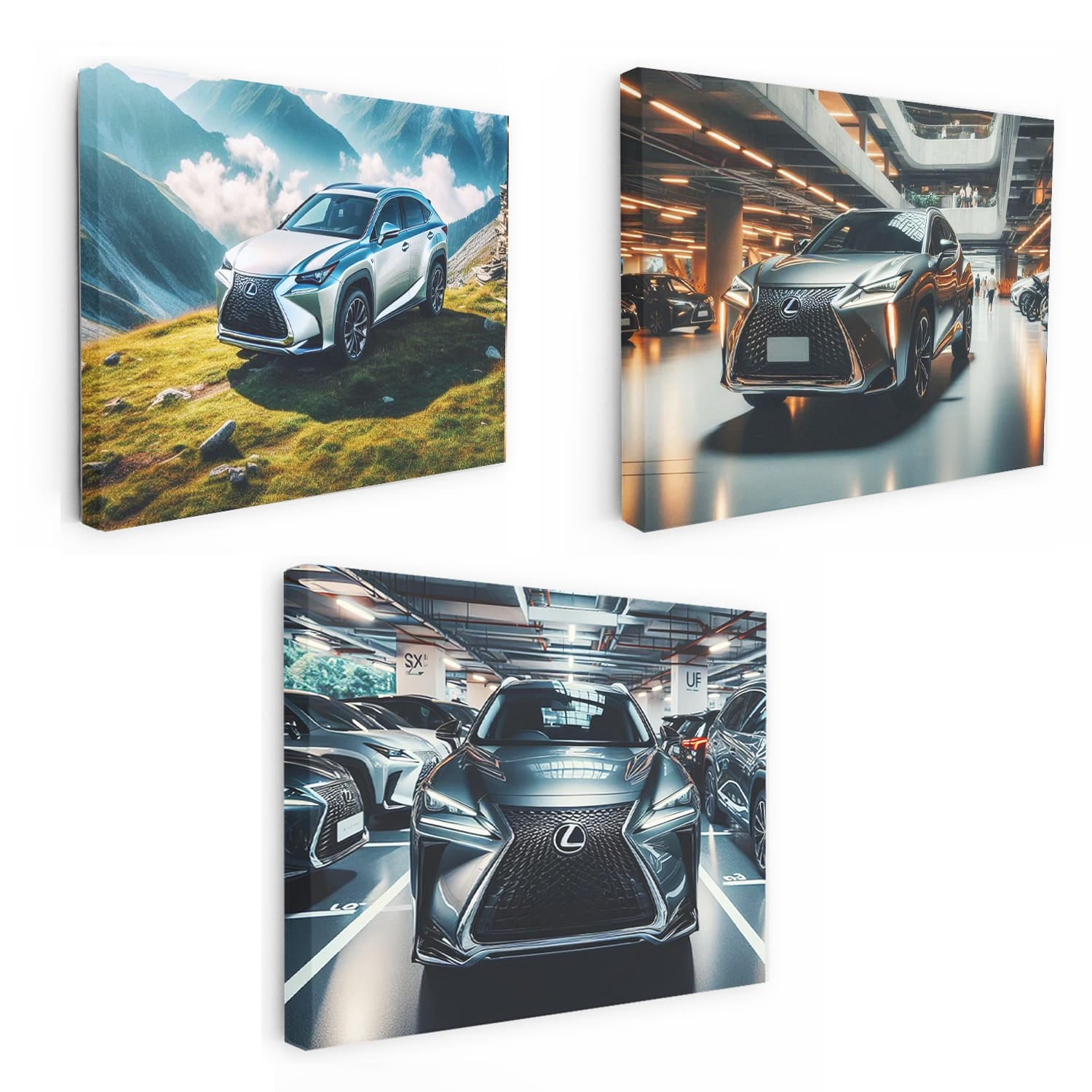 Lexus Nx And Ux Set of 3