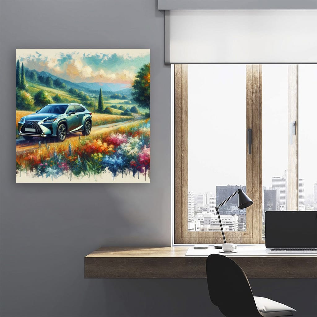 Impressionist Lexus NX - Fusion of Art and Innovation