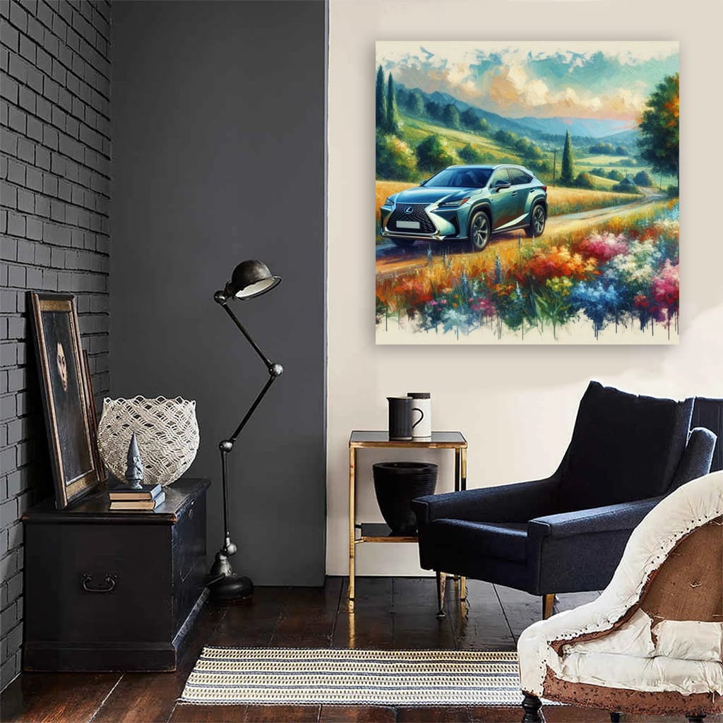 Impressionist Lexus NX - Fusion of Art and Innovation