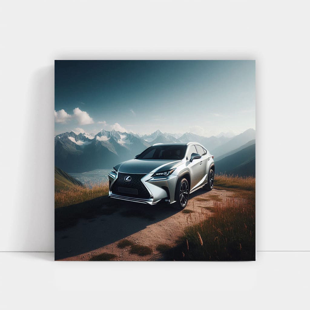 Lexus Nx Mounta Wall Art