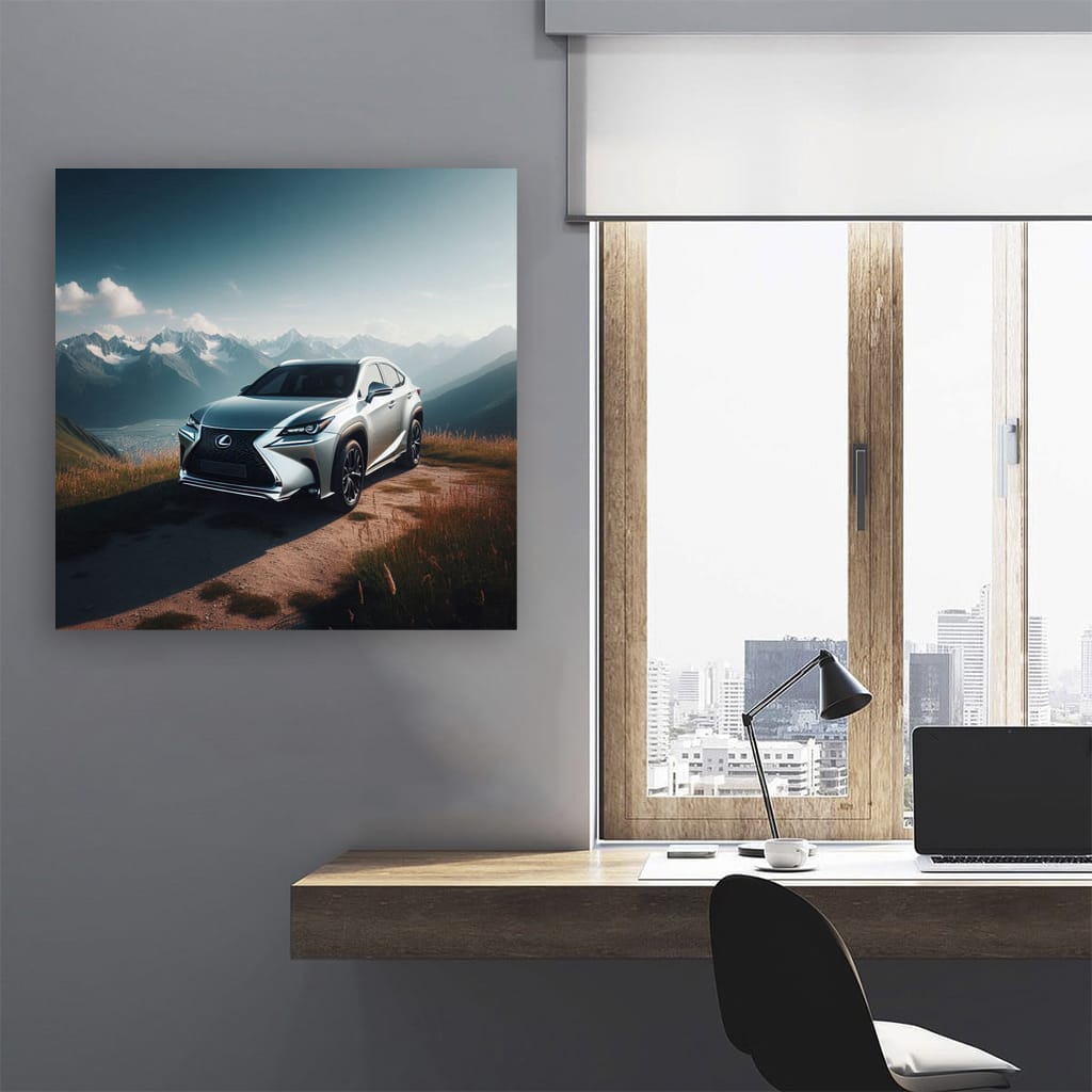 Lexus Nx Mounta Wall Art