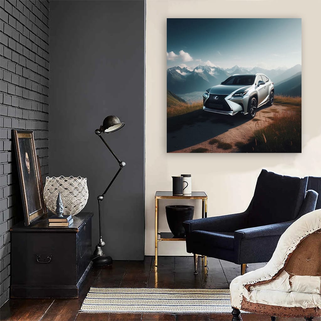 Lexus Nx Mounta Wall Art