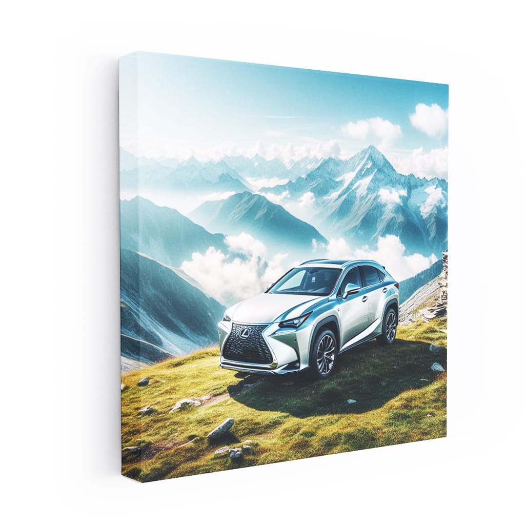 Lexus Nx Mountain Wall Art