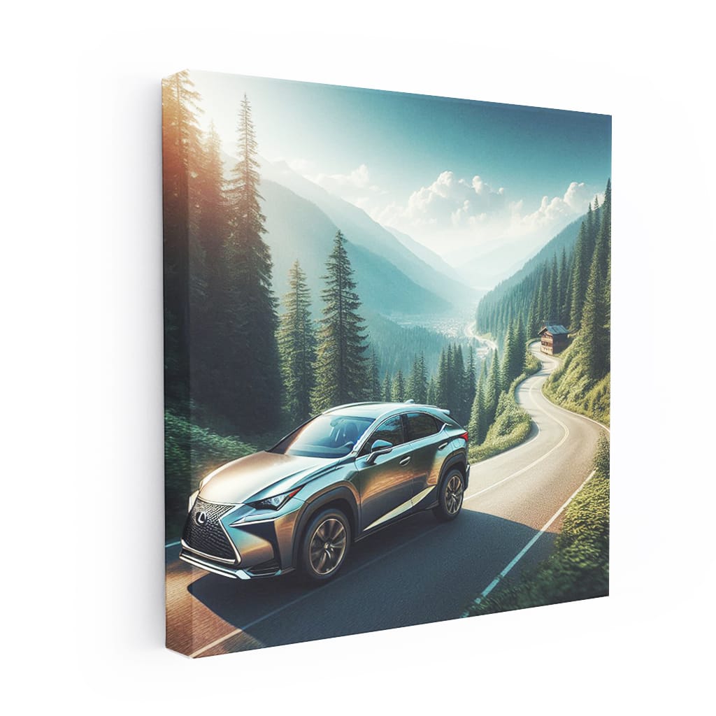 Lexus Nx Road Wall Art