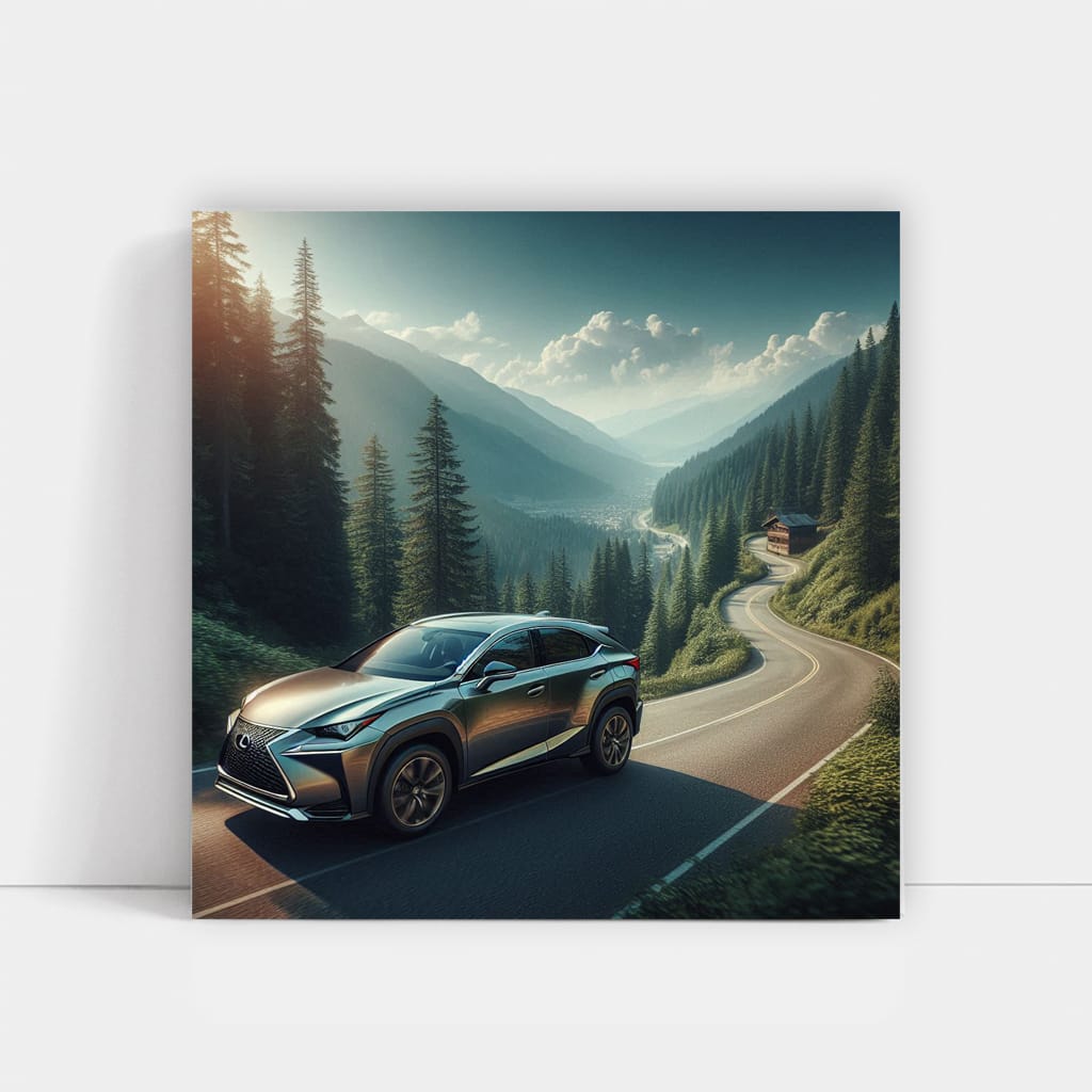 Lexus Nx Road Wall Art