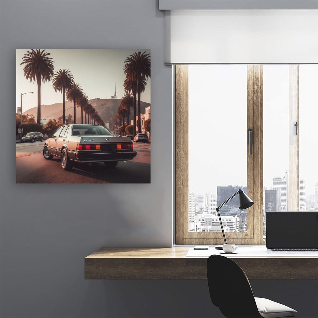 Vintage Lexus in Los Angeles - Classic Elegance and Style
