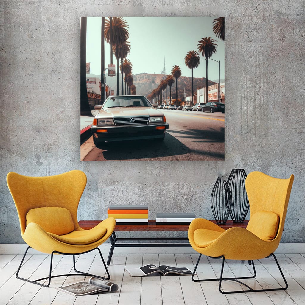 Vintage Lexus in Los Angeles - Classic Elegance on Wheels